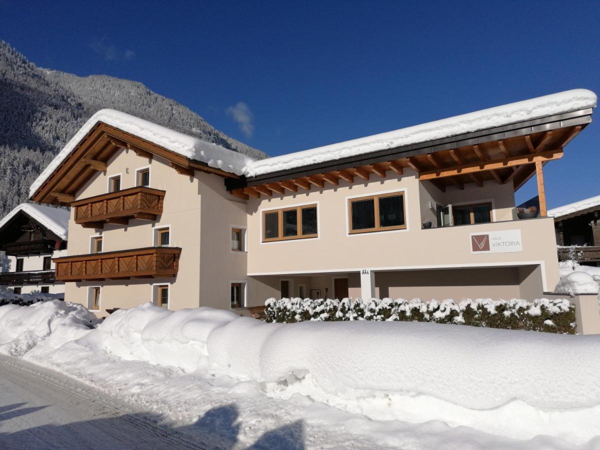 Ferienwohnung Haus Viktoria Längenfeld Exterior foto